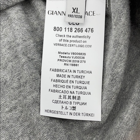 NWOT Men’s Versace Short Sleeve - Picture 3 of 6